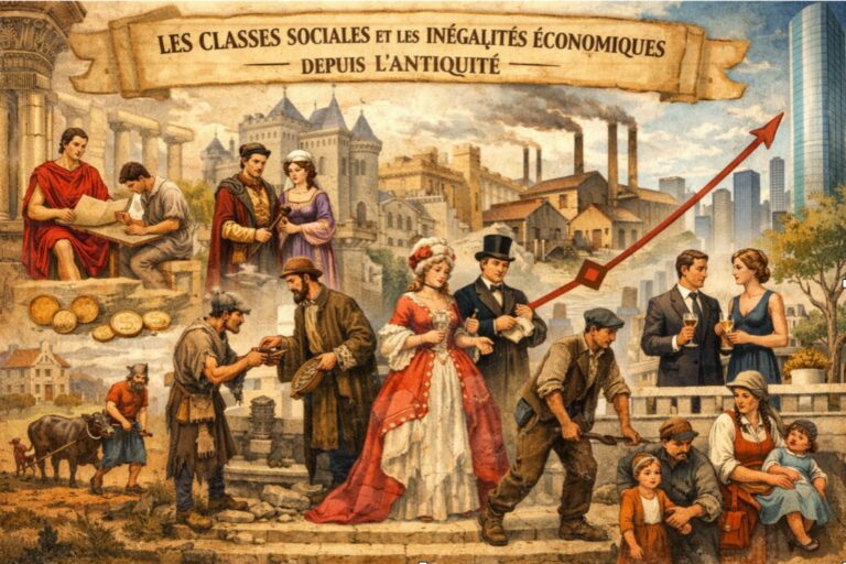Les classes sociales et les inégalités économiques depuis l’Antiquité