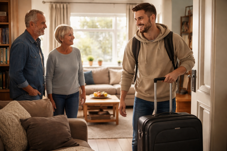 Héberger un enfant majeur ou un proche sans bail : droits, limites et risques juridiques