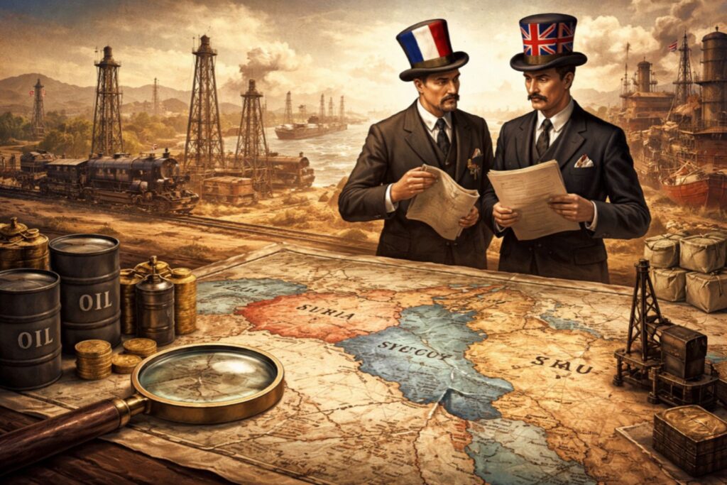 Accords Sykes-Picot : le partage stratégique du Moyen-Orient derrière l’accord secret