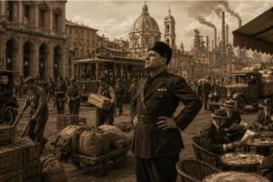 Fascisme mussolinien : l’étatisme interventionniste au cœur du modèle italien