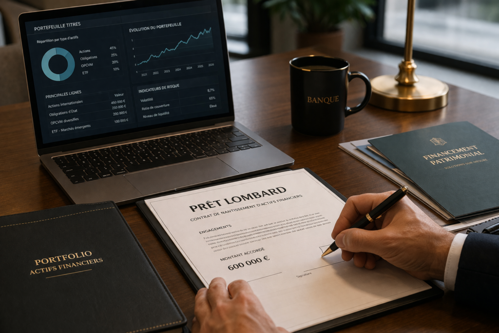 Crédit lombard : utiliser son portefeuille pour emprunter sans vendre ses actifs