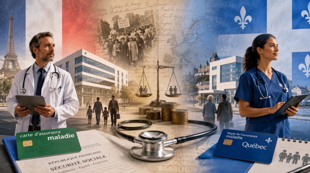 Sécurité sociale en France et au Québec : deux modèles, une histoire comparée