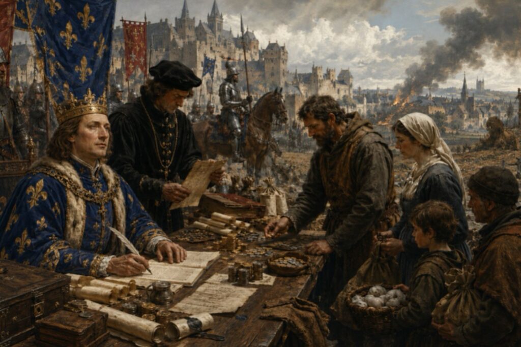 Comment la guerre de Cent Ans a transformé la fiscalité française pour toujours