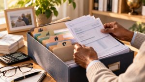 Trier et conserver ses documents pour la retraite.